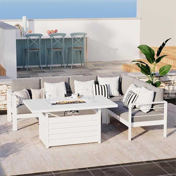 Solaste Aluminum Patio Furniture Set by Solaste