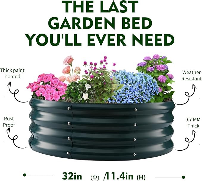 Galvanized Raised Garden Beds for Gardening - Image 2