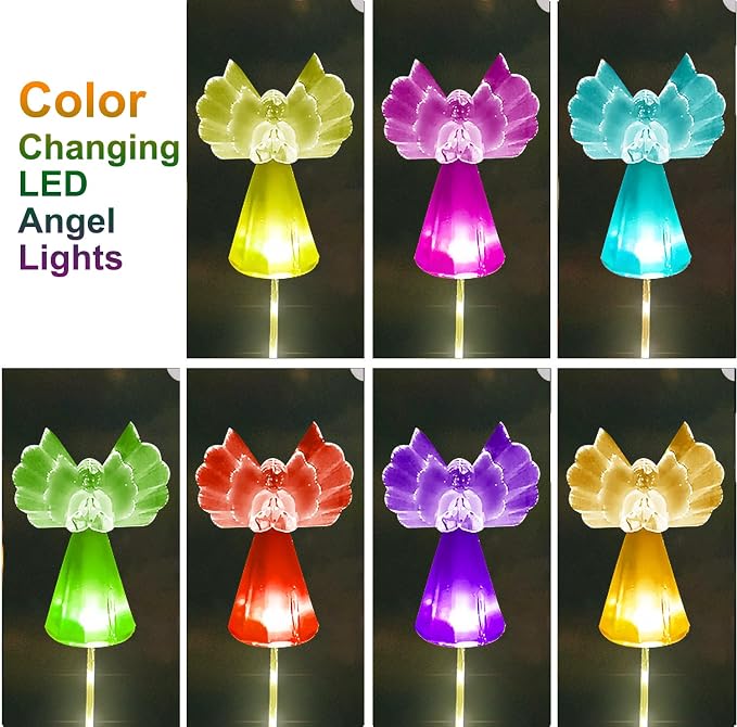 Solar Angel Lights Outdoor Decor - Image 6