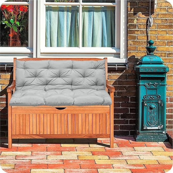 Swing Cushion Replacement Outdoor Porch Waterproof Bench Cushion 2-3 Seater - Image 4