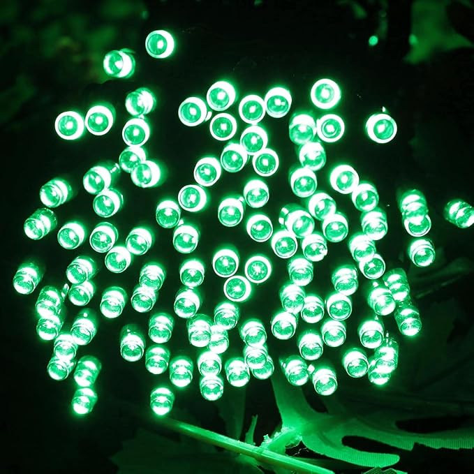 EEW 2 Pack 200 LED Solar Christmas Lights Outdoor Waterproof, Solar String - Image 4