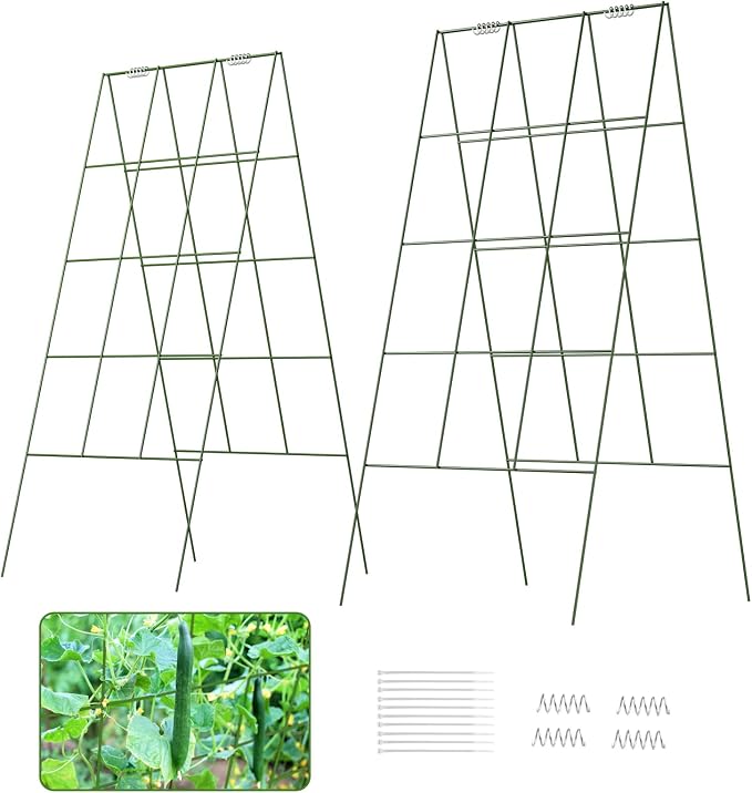 DOEWORKS Cucumber Trellis, 2 Pack, Plant Support - Image 5