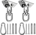 2-Pack Hammock Hanging kit, 360°Rotating 1200 lb Capacity Heavy Duty, Hanger & by Unknown