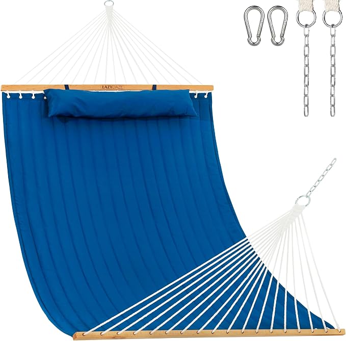 Lazy Daze 12 FT Double Quilted Fabric Hammock by LazyDazeHammocks