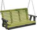 Poly Lumber Wood 5FT Porch Swing Amish Craftsmandship Made in USA HDPE by Unknown