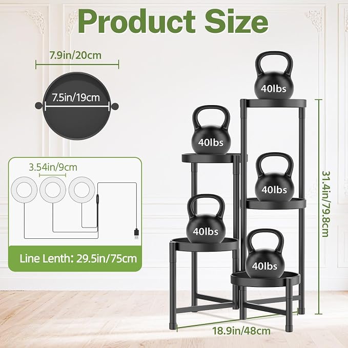 iDavosic.ly Plant Stand Indoor - Image 2