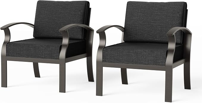 Metal Outdoor Patio Furniture Set by Halmuz