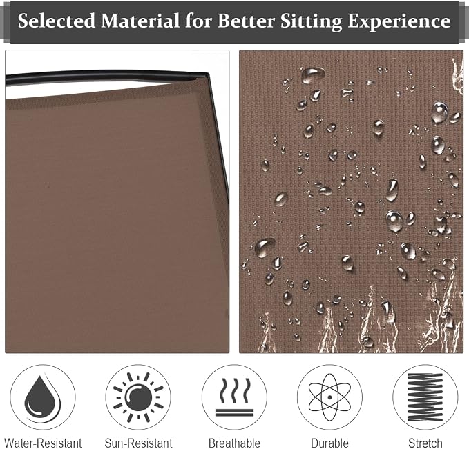 Giantex Patio Bench Glider Chair - Image 7