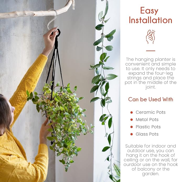 Feedee Macrame Plant Hangers - Image 5