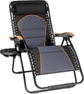 PHI VILLA XXL Oversized Padded Zero Gravity Chair, Foldable Patio Recliner by PHIVILLAThepioneerofcomfortablehouseholdsupplies
