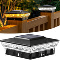 btfarm 4x4 Solar Post Cap Lights Outdoor, 2 Color Modes 16 LED Fence Post by btfarmdecorativelighting