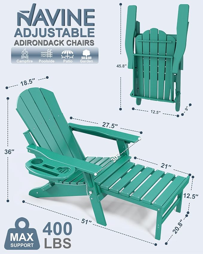 Adjustable Adirondack Chair - Image 3