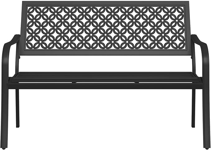 Grand patio 50" Outdoor Bench, Garden Benches by GrandPatio