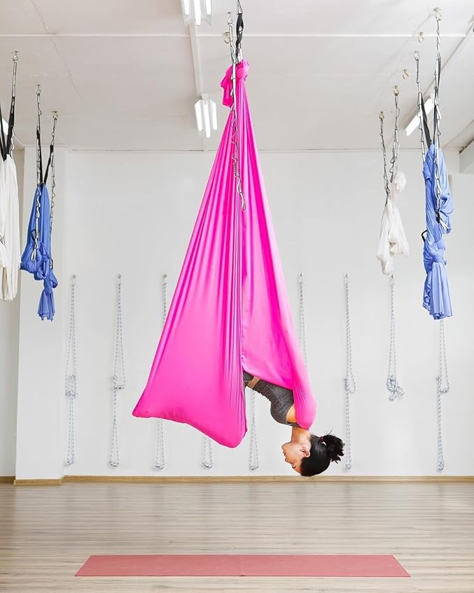 F.Life Aerial Silk Yoga Hammock & Swing - Image 4