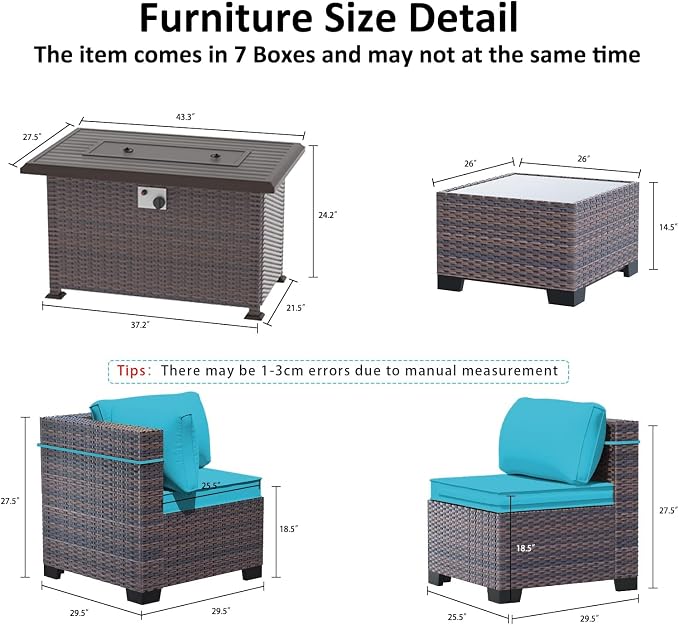 Outdoor Patio Furniture Set - Image 2