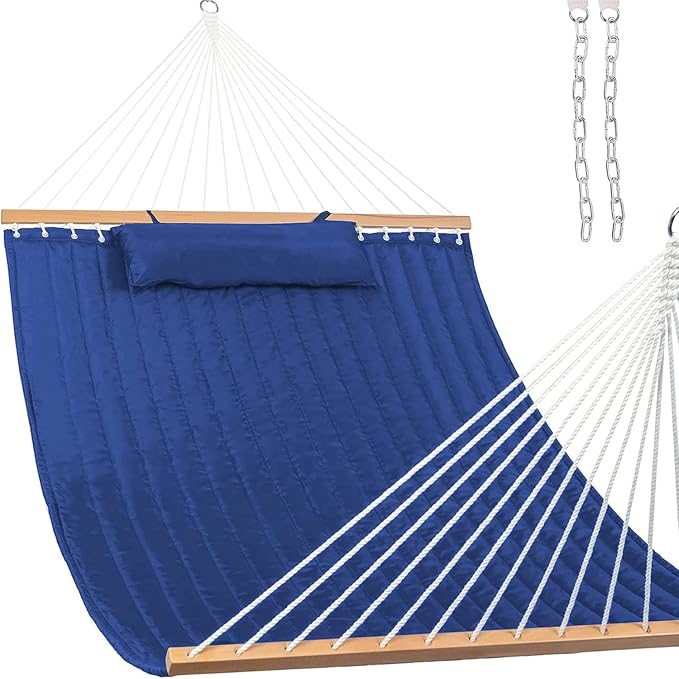 Lazy Daze Hammocks 12 FT Double Quilted Fabric Hammock by LazyDazeHammocks