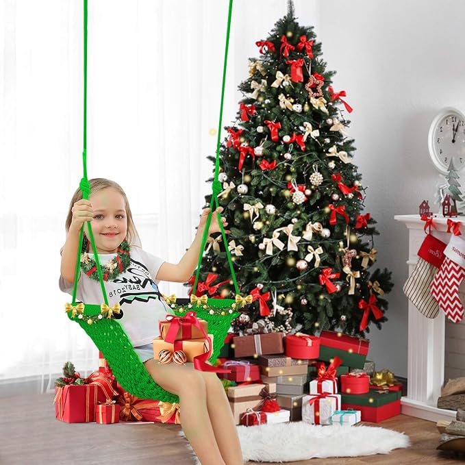 JKsmart Swing Seat for Kids Heavy Duty Rope Play Secure Children Swing Set - Image 9