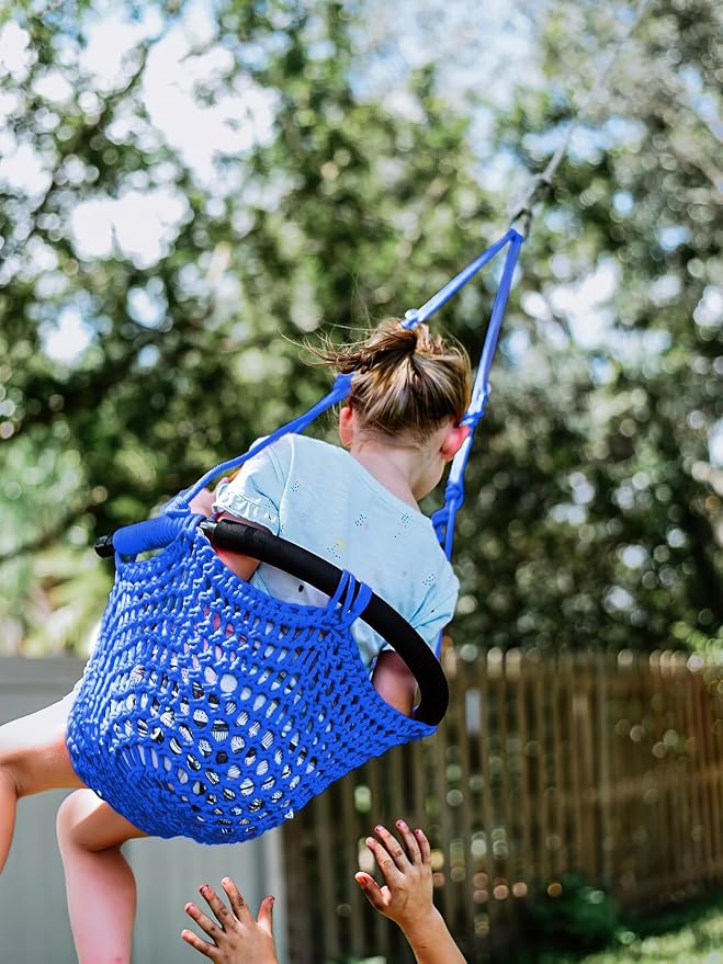 Swing Seat for Kids Heavy Duty Rope Play Secure Children Swing Set, Playground - Image 2