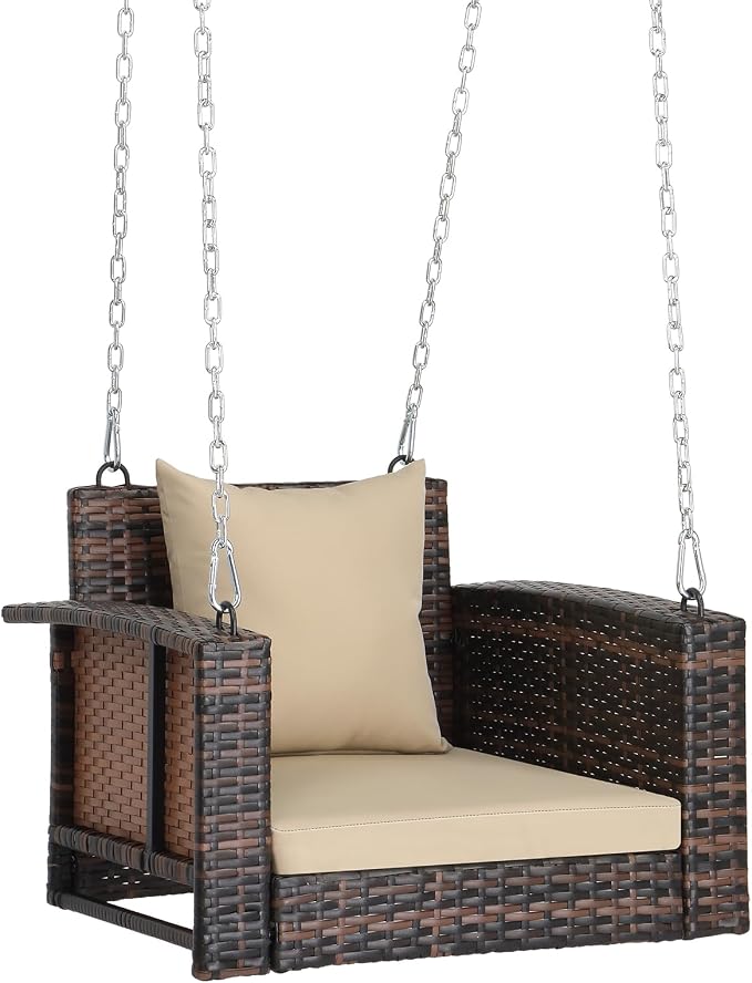 Outvita Porch Swing, 2FT Hanging Outdoor Porch Swings by Outvita