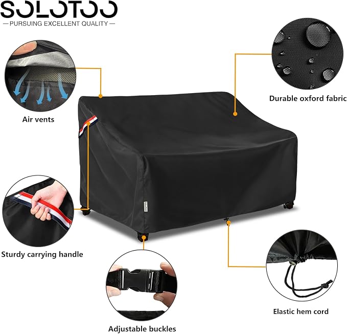 Outdoor Furniture Covers Waterproof Heavy Duty 3 Seater Outdoor Couch Cover - Image 4