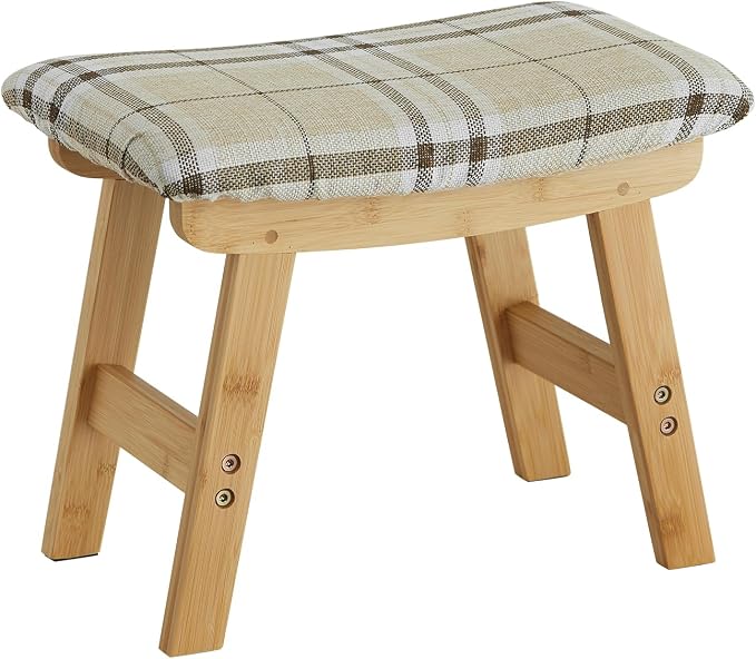 Foot Stool Ottoman Foot Rest Under Desk, Small Stool by Furshus