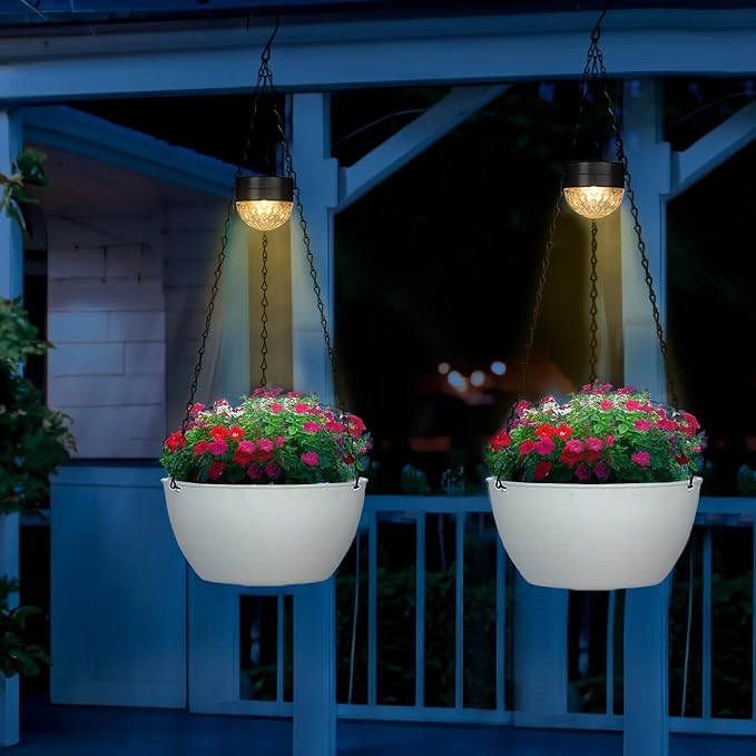 SUNNYPARK 2 Packs Hanging Planters Basket - Image 8