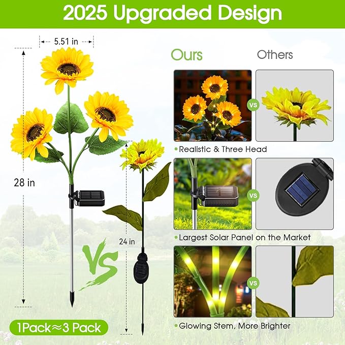 KOOPER Solar Lights Outdoor Decor - Image 4