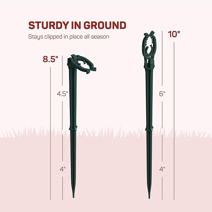 Christmas Light Yard Stakes Outdoor Light Stakes - Image 3