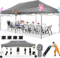 COBIZI 10x20 Heavy Duty Pop up Canopy Tent Easy Up Commercial Outdoor Canopy by COBIZI