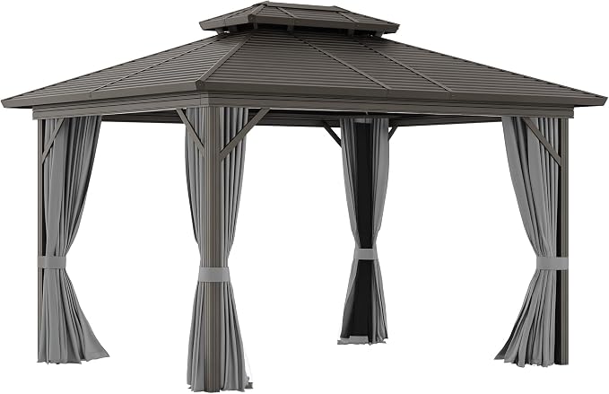 Outsunny 10' x 12' Hardtop Gazebo by Outsunny