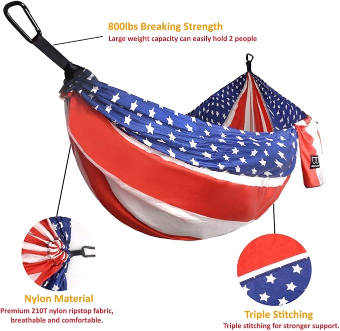 Gold Armour Camping Hammock - Image 2