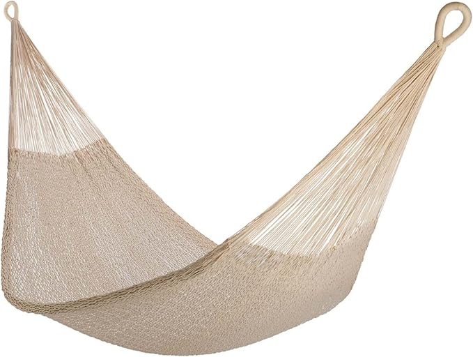 Handwoven Cotton Rope Hammock by Yellow Leaf Hammocks by YellowLeafHammock