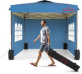 10x10 Pop Up Canopy with Sidewalls, Easy Up Canopy Tent, Heavy Duty Tents by BENASS
