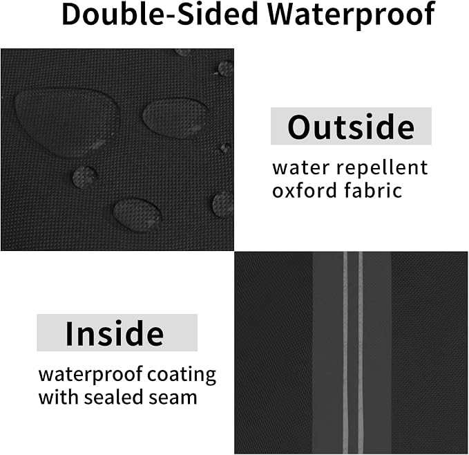 Easy-Going Waterproof Patio Lounge Chair Cover UV Resistant Outdoor Chaise - Image 4