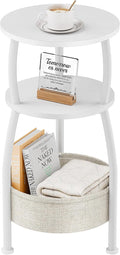 Small Round Side Table for Living Room by designyourhome