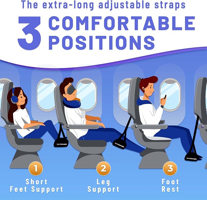 BASIC CONCEPTS Airplane Foot Hammock - Image 2