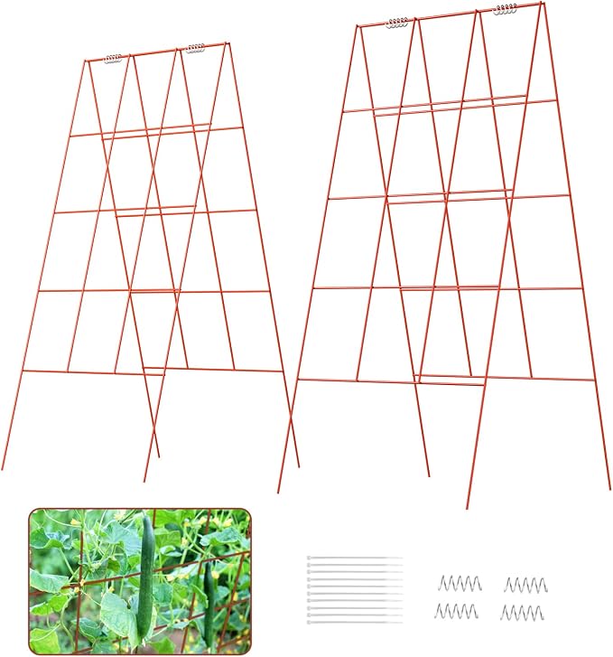 DOEWORKS Cucumber Trellis, 2 Pack, Plant Support - Image 5