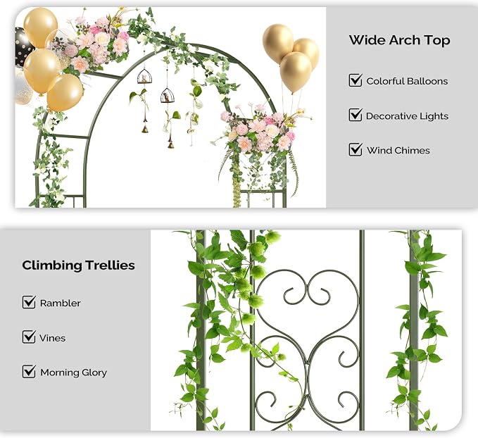 Outvita Garden Arch Trellis - Image 6