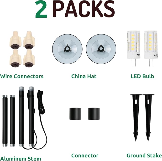 Lumina Lighting® 3W Landscape Lighting 12V Landscape Lights Low Voltage - Image 4