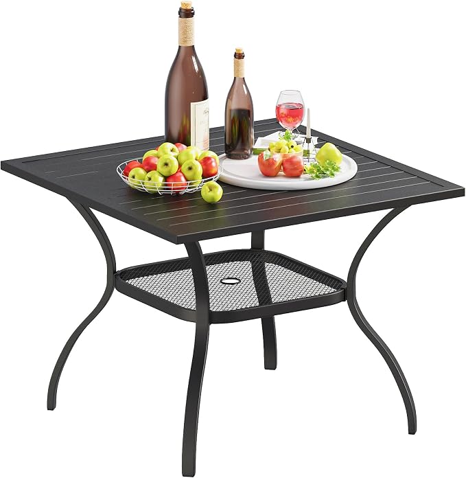 VICLLAX Outdoor Patio Dining Table by HOME