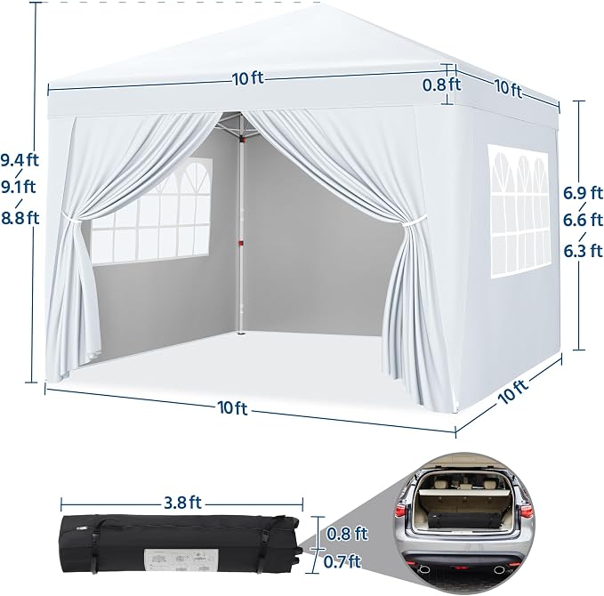 Yaheetech 10x10 Pop Up Canopy - Image 3