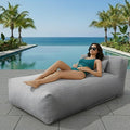 Outdoor Bean Bag Lounger Chair, Big Comfy Outdoor Daybed by SUNPEAK