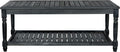 Safavieh Outdoor Collection Oakley Dark Slate Grey Coffee Table by SAFAVIEH