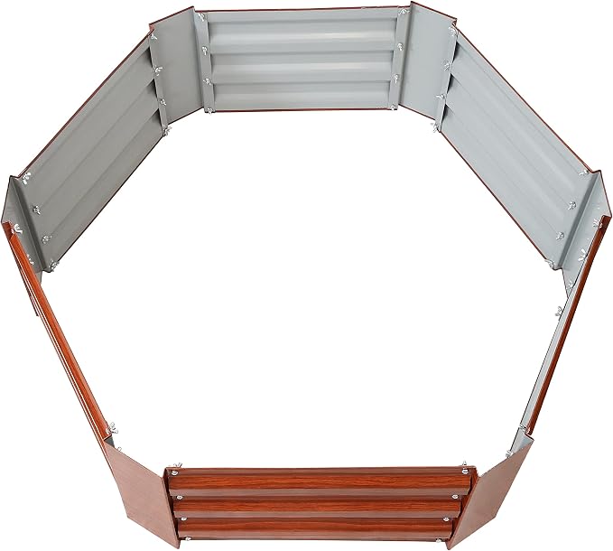 Sunnydaze 11.75" H Raised Metal Garden Bed - Image 9