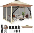 C0BIZI Gazebo 10x15 Pop up Canopy, Gazebos on Clearance-Canopy Tent by COBIZI