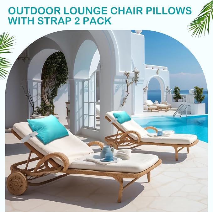 4 Pcs Chaise Lounge Pillow - Image 6