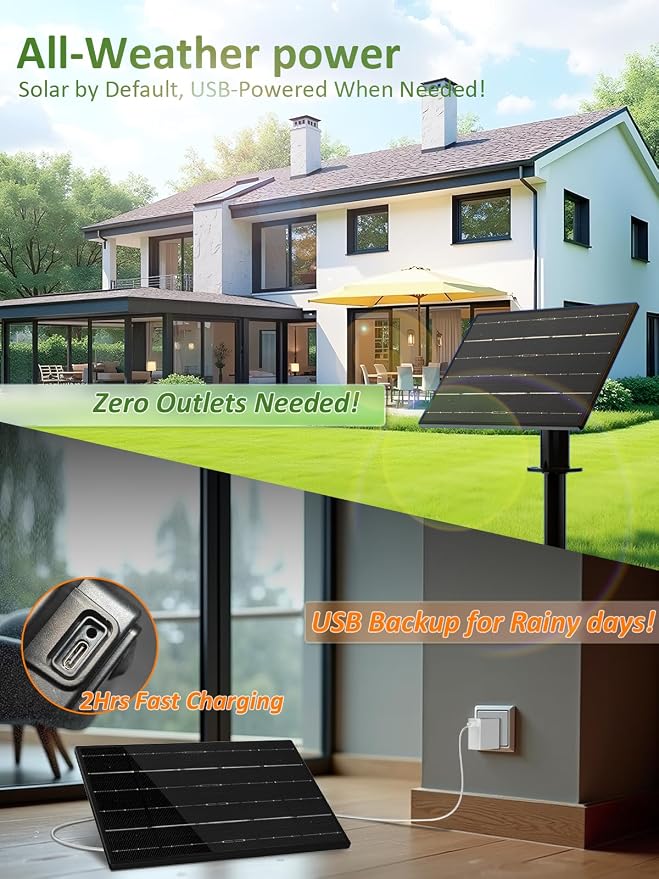 luckystyle 200FT Solar String Lights Outdoor Waterproof 2200K - Image 7