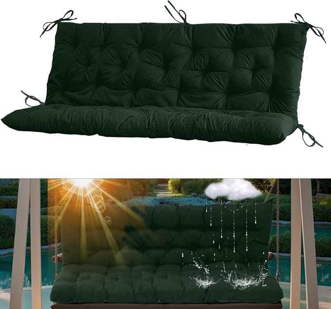2-3 Seat Swing Replacement Cushion, Outdoor Bench Cushions by serhirst