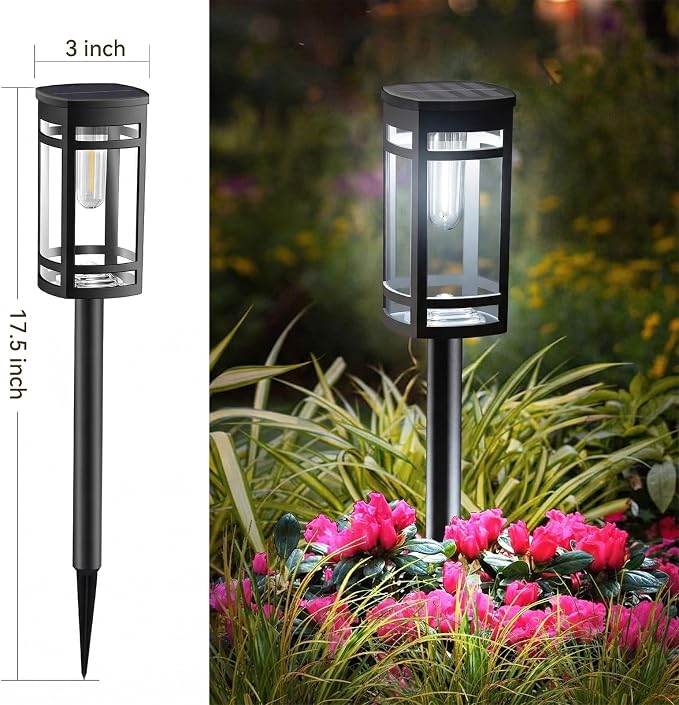 EXCMARK 12 Pack Solar Lights Outdoor Waterproof - Image 2