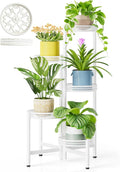 Metal Plant Stand Indoor Outdoor, 5 Tier Tall Flower Pot Holder Potted Display by Unknown